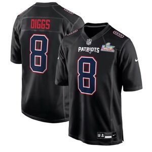 NFL Black Patriots Jersey